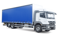 Car Hire Carrickfergus - 26 Tonne Curtain Side Truck - Truck hire Carrickfergus